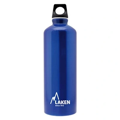 Abbildung von Laken Futura Alu Trinkflasche Schmale Öffnung Schraubdeckel mit Schlaufe 0,75L, Grün