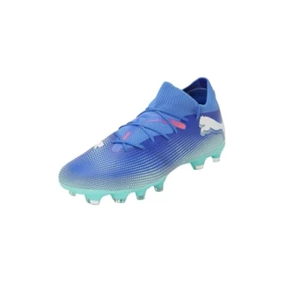 Abbildung von Puma Future 7 Match FG/AG Fußballschuh Nocken, Damen, Größe: 37, Bluemazing/white/electric peppermint Schuhe
