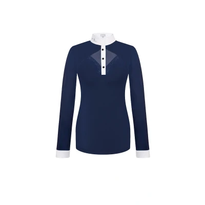 Abbildung von Fair Play Turniershirt Cathrine Navy/Weiß