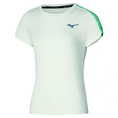 Abbildung von Mizuno Frontier TEE Tshirt print, Damen, Größe: Medium, White