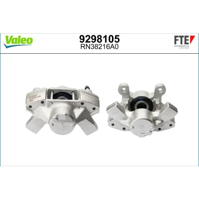 Abbildung von FTE 9298105 Bremssattel grau Gusseisen Hinterachse rechts ohne Halter VOLVO: V70 I, C70 I Convertible, S70
