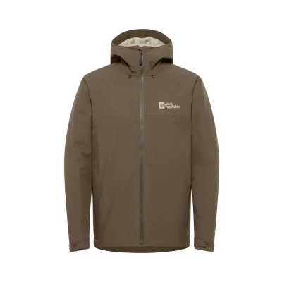 Abbildung von Jack Wolfskin Outdoorjacke, Herren, Größe: Small, Cold coffee