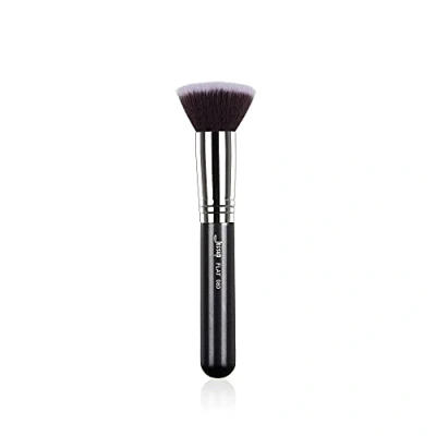 Abbildung von Jessup Make Up Pinsel Kabuki Foundation Einzel Professionelle Gesichtpinsel Schminkpinsel Kosmetikpinsel Synthetische Haare Schwarz B069 080