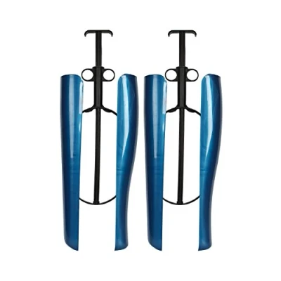 Abbildung von Kaps Automatischer Stiefelspanner mit Spannfeder und Griff, Schaftformer für Stiefel, Blau, 1 Paar, 35 cm, Made In Europe