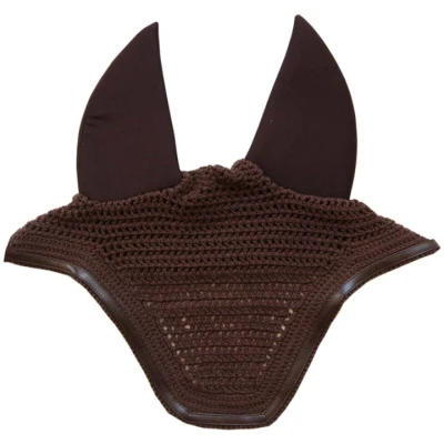 Abbildung von Kentucky Ohrnetz Wellington Leather Soundless Braun Warmblut
