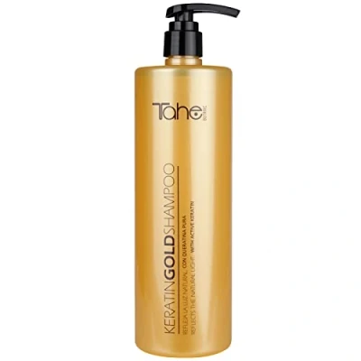 Abbildung von Tahe Botanic Gold Keratin Shampoo, 1000 ml