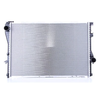 Abbildung von NISSENS 60752A Kühler, Motorkühlung Aluminium 650 439 40 Kühlrippen gelötet BMW: 5 Saloon, Touring, 7