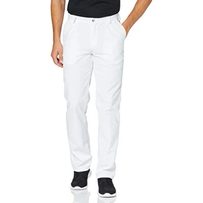Abbildung von BP Med Trousers 1359 558 21 Herrenhose Bundfalten 65% Polyester, 35% Baumwolle Normale Passform Größe: 46n Farbe: weiß