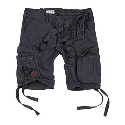 Abbildung von Surplus Raw Vintage Airborne Herren Cargo Shorts, anthrazit, M