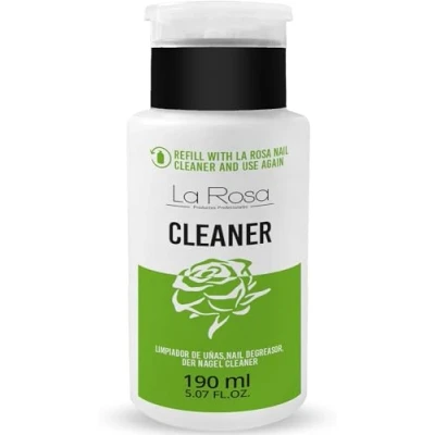 Abbildung von LaRosa Nail Cleaner in Pumpflasche 190ml Nagel Entfetter für Nagellack, Gelnägel CLEANSER