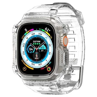 Abbildung von Rugged Armor Pro Case für die Apple Watch Ultra (2) 49 mm Transparent