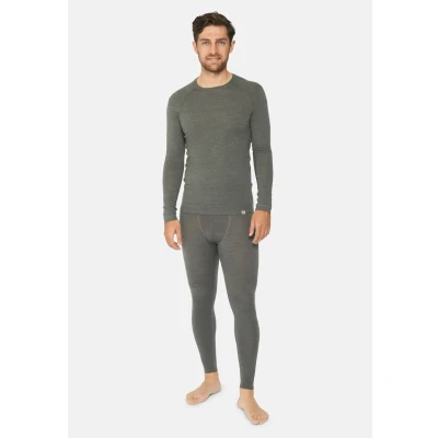 Abbildung von Danish Endurance Merino SET Unterhemd/shirt, Herren, Größe: 3XL, Dark grey
