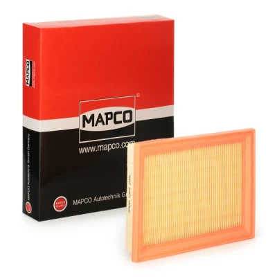 Abbildung von MAPCO 60621 Luftfilter 34 168 217 eckig Filtereinsatz FORD: FIESTA 5, Fusion Estate, MINI: Hatchback, Convertible, MAZDA: 2 Hatchback