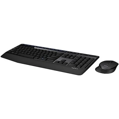 Abbildung von Logitech Wireless Combo MK345 RF Tastatur Französisch schwarz