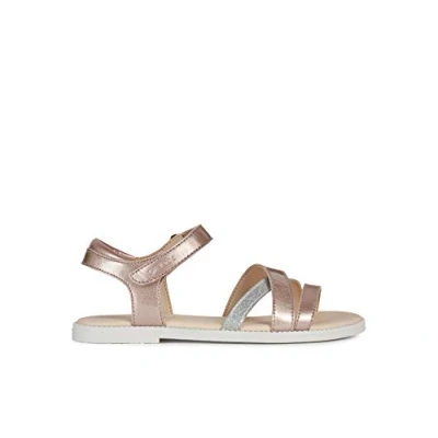 Abbildung von Geox Karly Riemensandalette für Kinder, Größe: 25, Pink Schuhe