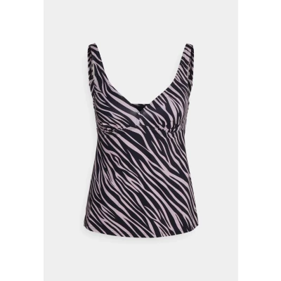Abbildung von Lascana WIRE Tankini Bikinitop, Damen, Größe: 38xB, Black