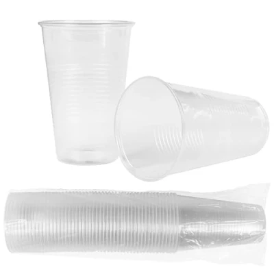 Abbildung von HEKU 50 transparente Einweg Trinkbecher 0,5l Aus Polypropylen Ideal für Partys und Veranstaltungen, Klar