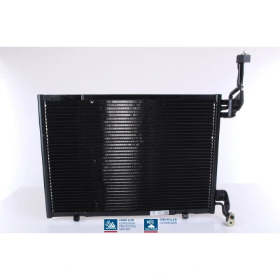 Abbildung von NISSENS 940287 Klimakondensator ohne Trockner Aluminium 540 R 134a FORD: FIESTA 6
