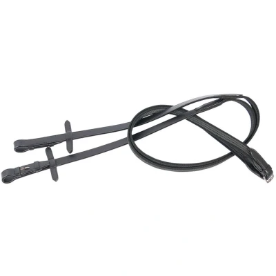 Abbildung von Harry&#039;s Horse Zügel Ultragrip Schwarz Vollblut