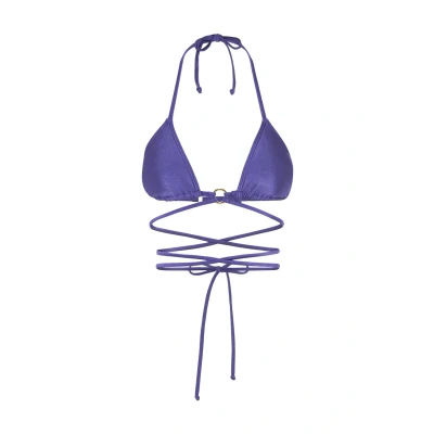 Abbildung von Lascana Bikinitop, Damen, Größe: 40xC/D, Violett