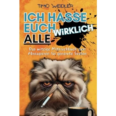 Abbildung von ICH HASSE EUCH WIRKLICH ALLE: Das witzige Mitmachbuch zum Abreagieren für genervte Seelen. ideale Geschenk mürrische Arbeitskollegen, Freunde oder Familienmitglieder.