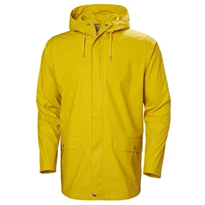 Abbildung von Helly Hansen MOSS RAIN Regenjacke / wasserabweisende Jacke, Herren, Größe: XXL, Essential yellow