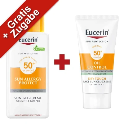 Abbildung von Eucerin Sun Allergy Protect Creme Gel LSF 50+