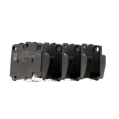 Abbildung von BLUE PRINT ADC44248 Bremsbelagsatz Hinterachse mit akustischer Verschleißwarnung MITSUBISHI: Pajero Sport 2, 1 SUV