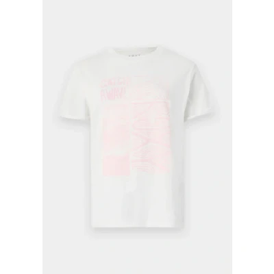 Abbildung von Roxy Ocean Regular Poster Tshirt print, Damen, Größe: XS, Egret