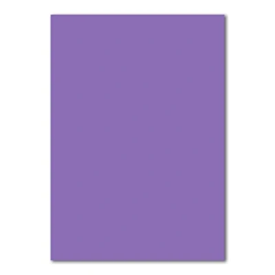 Abbildung von 50 DIN A4 Papierbogen Planobogen Violett 160 g/m² 21 x 29,7 cm Bastelbogen Ton Papier Fotokarton Bastel Karton FarbenFroh