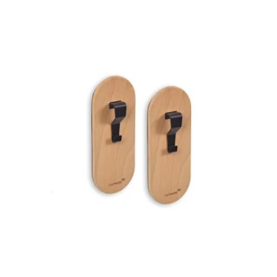 Abbildung von Legamaster 7 122825 WOODEN magnetischer Haken für Flipchartblöcke, 2 Stk.