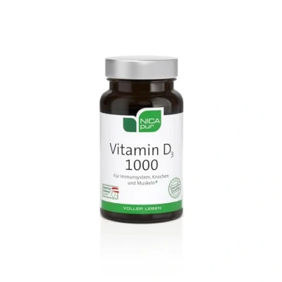 Abbildung von Nicapur Vitamin D1000 Kapseln