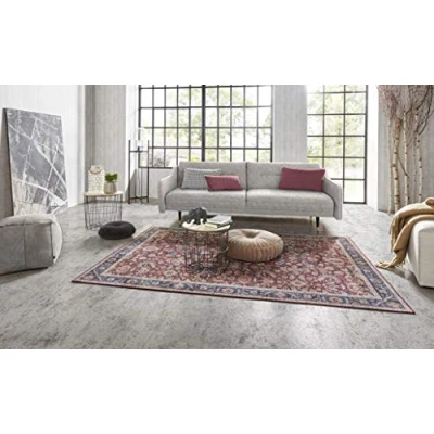 Abbildung von NORTHRUGS Teppich »Vivana«, rechteckig, 5 mm Höhe, Orientalisch, Läufer, Vintage, Wohnzimmer, Schlafzimmer, Esszimmer