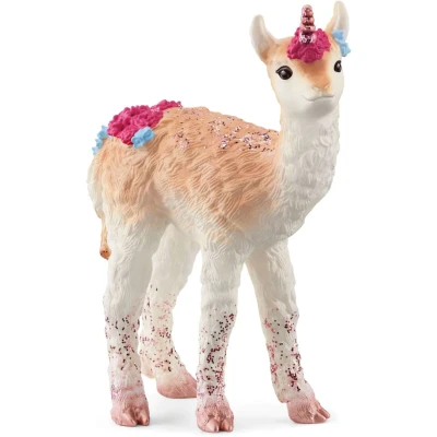 Abbildung von Schleich Figur Bayala Lama Einhorn Vielfarbig 9,2x3,8x10,7