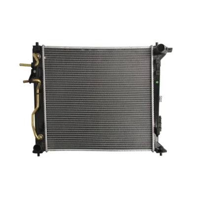 Abbildung von NRF 550065 Kühler, Motorkühlung Aluminium 485 467 26 Kühlrippen gelötet