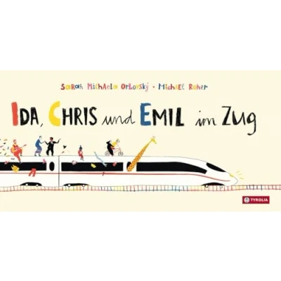 Abbildung von Ida, Chris und Emil im Zug: Wimmelig humorvolle Zugreise zum Suchen, Entdecken Finden