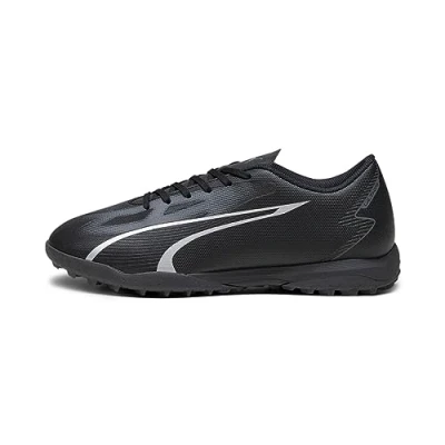 Abbildung von Puma Ultra PLAY TT Fußballschuh Multinocken, Herren, Größe: 42.5, Black/asphalt Schuhe