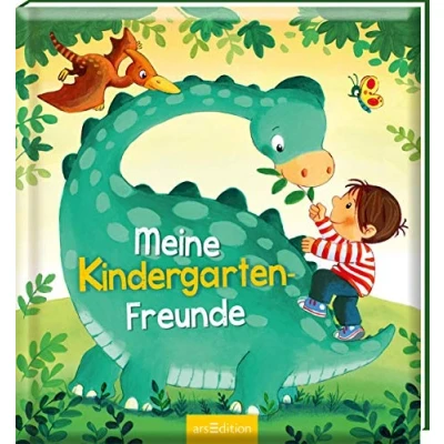 Abbildung von Meine Kindergarten Freunde (Dinosaurier): Freundebuch ab 3 Jahren für und Kita, Jungen Mädchen