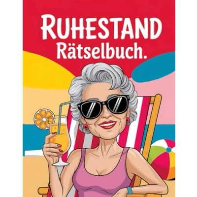 Abbildung von Endlich in Rente! Das Rätselbuch für den Ruhestand, Voll im Stres perfekte Rentner geschenke fuer oma