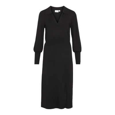 Abbildung von VILA Vicomfy Strickkleid, Damen, Größe: Small, Black