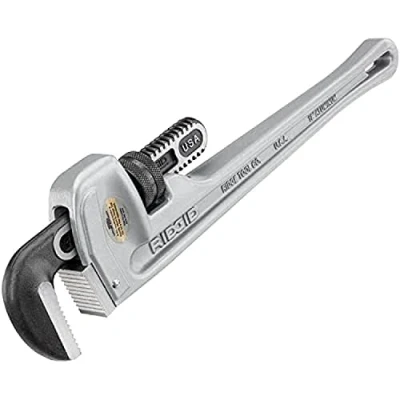 Abbildung von RIDGID 31100 Modell 818 gerade Aluminium Rohrzange, 18&quot; Sanitär Schraubenschlüssel