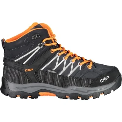 Abbildung von CMP Rigel MID Trekking WP Unisex Alpin/Bergstiefel für Kinder, Größe: 30, Antracite/flash orange Leder und textil