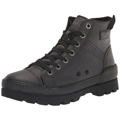 Abbildung von Blowfish Malibu Damen Forever4earth Stiefelette, Schwarz, 39 EU