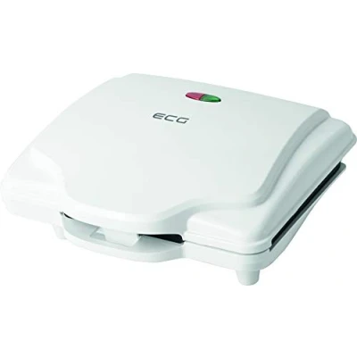 Abbildung von ECG S 1370 Waffel Waffeleisen, 2 quadratische Waffeln, Backplatten mit Antihaftbeschichtung, 700 W