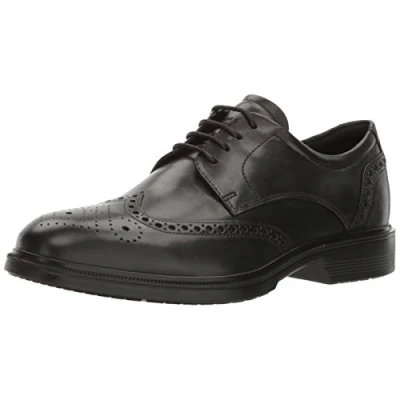 Abbildung von Ecco Herren Lisbon Brogues, Schwarz (Black 1001), 46 EU