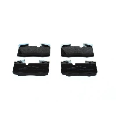 Abbildung von BOSCH 0 986 424 918 Bremsbelagsatz Low Metallic mit Anti Quietsch Blech, Montageanleitung MINI: Hatchback, Convertible, Clubman