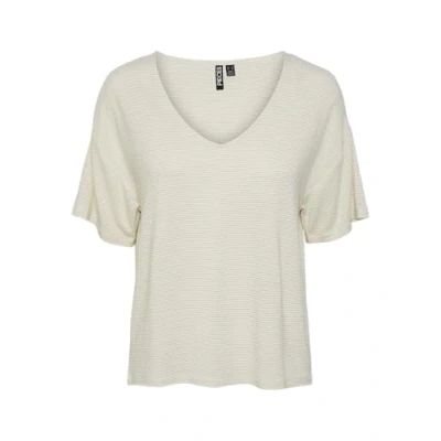 Abbildung von PIECES Pcbillo Oversized Tee Lurex Stripes Noos