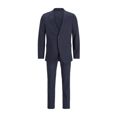 Abbildung von Jack &amp; Jones Premium Jprriviera SN Anzug, Herren, Größe: 46, Dark navy fit:slim fit