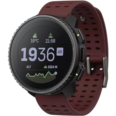 Abbildung von SUUNTO Vertical Abenteuer Uhr GPS Smartwatch, Zweifrequenz Navigation, Kostenlose Offline Karten, mit Solarladung Akkulaufzeit bis zu 65 Tagen, Militärgeprüftes Gehäuse, 100m Wasserdichtigkeit