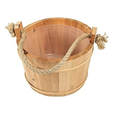 Abbildung von Croll &amp; Denecke Saunakübel aus Holz, diameter 28 cm